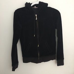Juicy Couture ULTRA LUXE VELOUR ROBERTSON JACKET